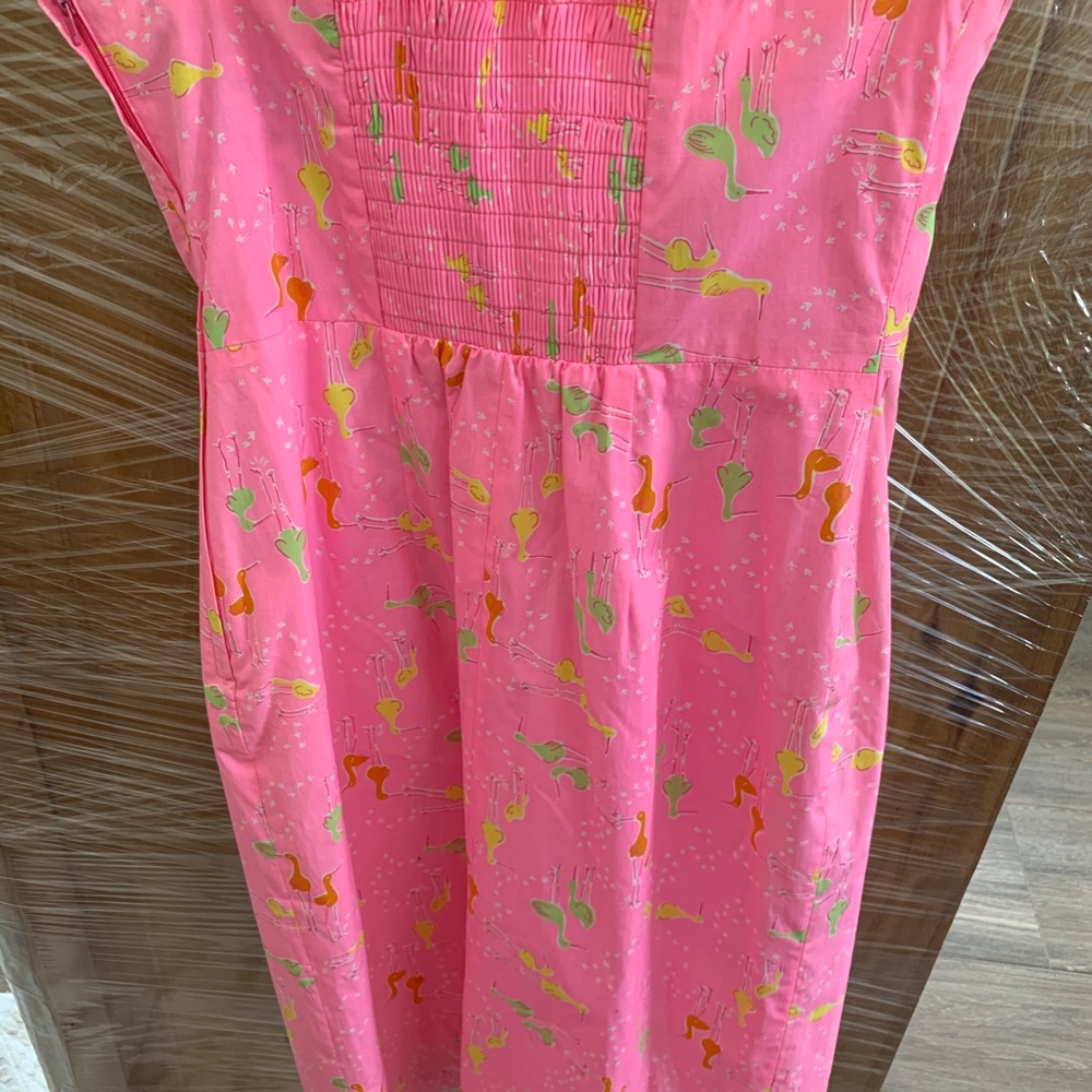 Vintage Lilly Pulitzer strapless dress size 10 - Picture 3 of 3